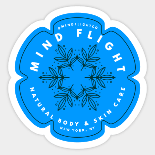 Mind Flight Six Sided Sticker